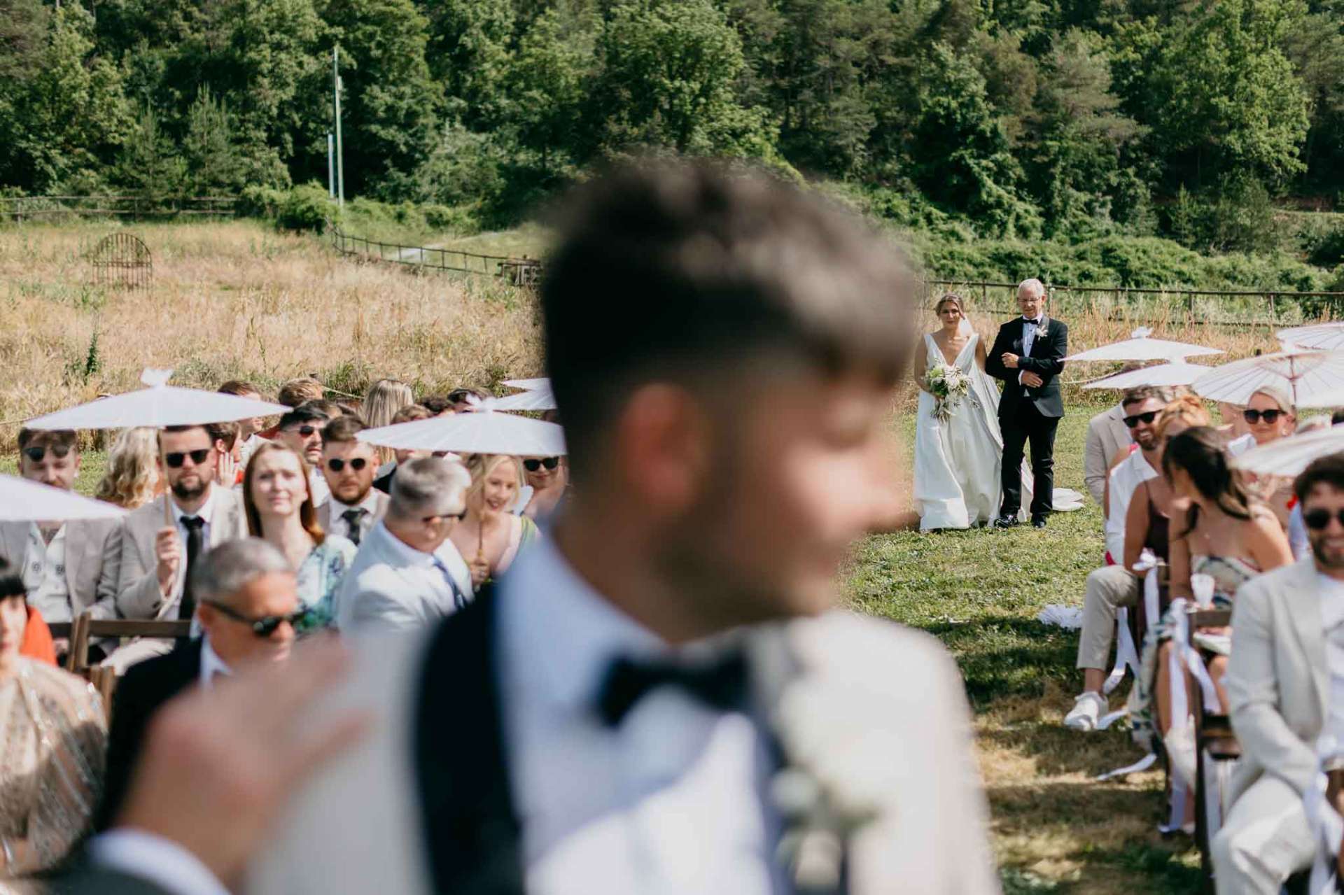 Entrada de novia a ceremonia en This Must Be The Place